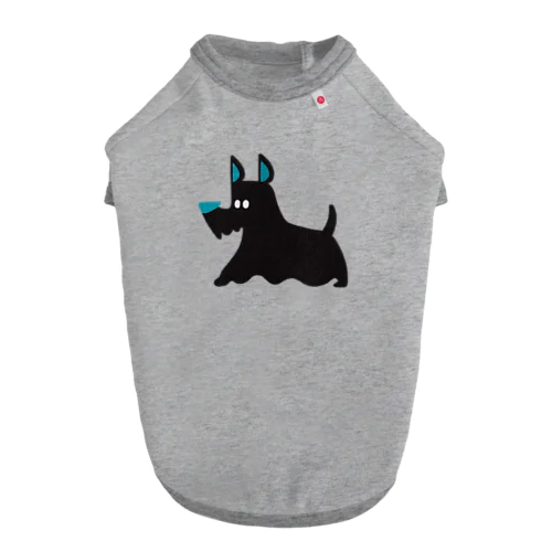 くろいいぬ Dog T-shirt