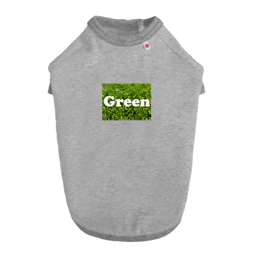 Green ドッグTシャツ