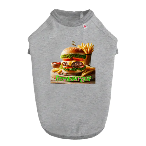 ハンバーガー ドッグTシャツ