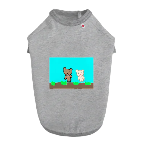 クマ🧸 ドッグTシャツ