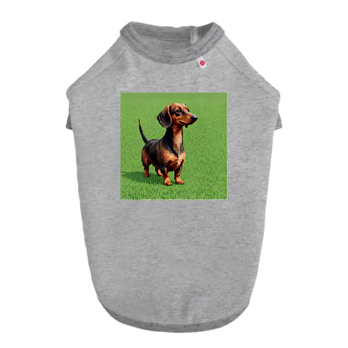 ドット絵のダックスフンド Dog T-shirt