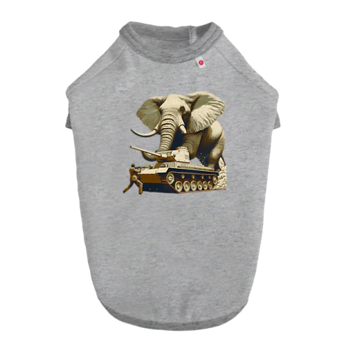 No-war Elephant Dog T-shirt