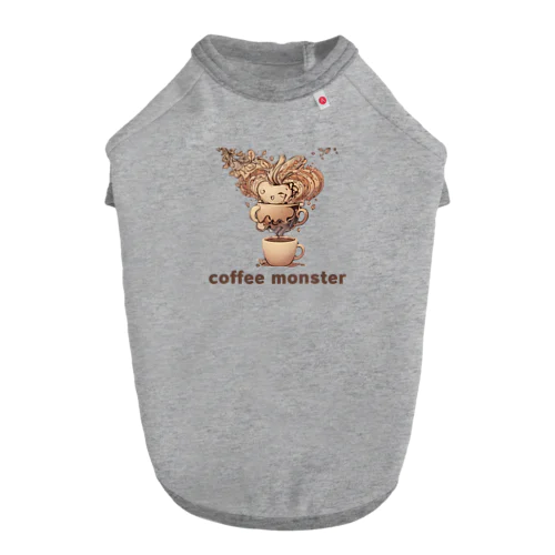 coffee monster Bourbon ドッグTシャツ