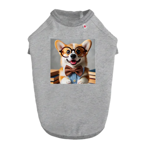 物知りシリーズ　コーギー犬 Dog T-shirt