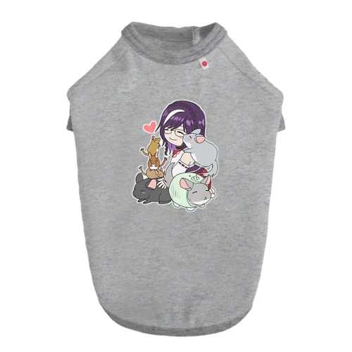 葉月なちゅえ＆ほわぷりちんちらーずコラボグッズ Dog T-shirt