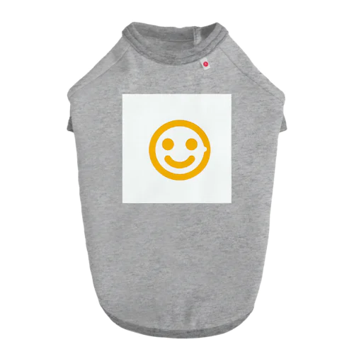 可愛い笑顔 幸せ 平和 Dog T-shirt