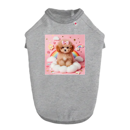 キュートなプーちゃん Dog T-shirt