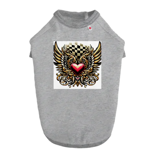 WING HEART003 Dog T-shirt