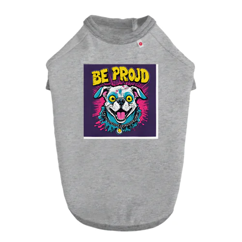 Be proudわんちゃんバンドT Dog T-shirt