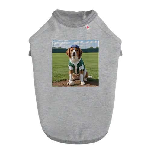 犬野球 Dog T-shirt