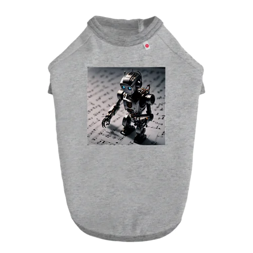 作曲ロボット Dog T-shirt