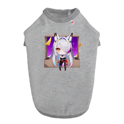 獣耳の女の子 Dog T-shirt