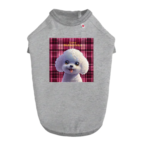 モフモフビションフリーゼグッズ Dog T-shirt