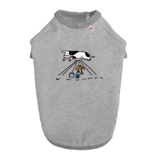 牛の逆襲 Dog T-shirt