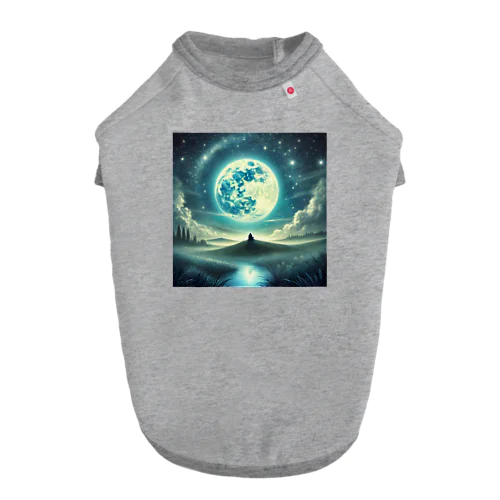 Dream Under the Starry Sky - 星空の夢 ドッグTシャツ