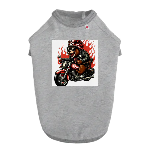 Kuma.Biker ドッグTシャツ