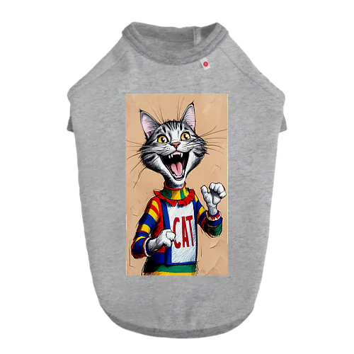 猫のキャットくん Dog T-shirt