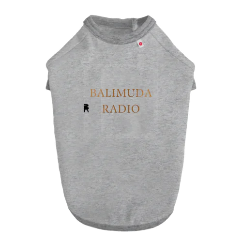 BALIMUDA RADIO（透過） ドッグTシャツ