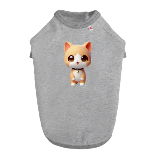 可愛いゆる仔猫 Dog T-shirt