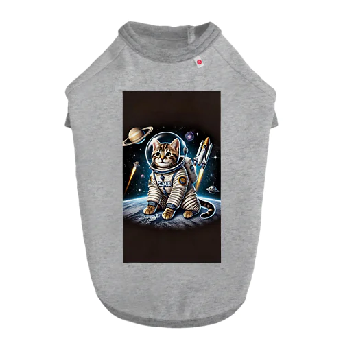 スペースCat ドッグTシャツ