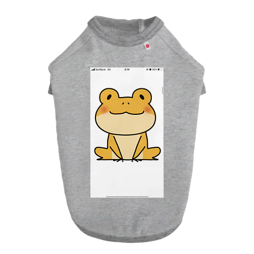 🐸 ドッグTシャツ