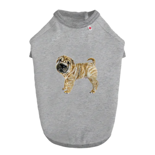 チャイニーズシャーペイ　(犬） Dog T-shirt