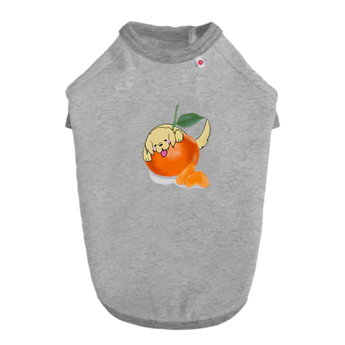 オレンジとゴールデンレトリバー2 Dog T-shirt
