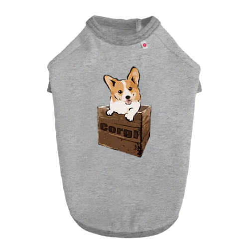 箱入りコーギー Dog T-shirt