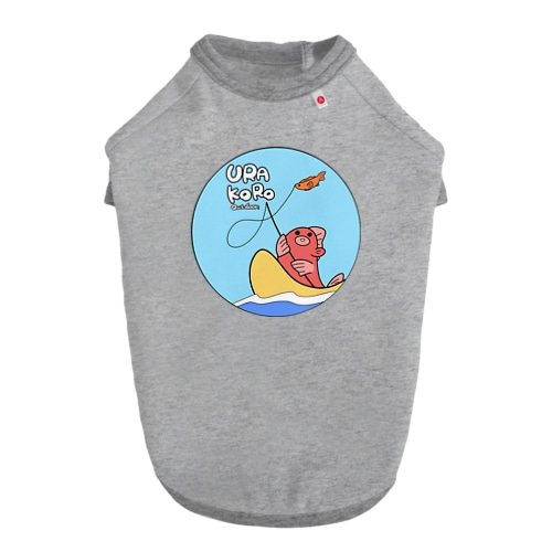 丸ロゴステッカー Dog T-shirt