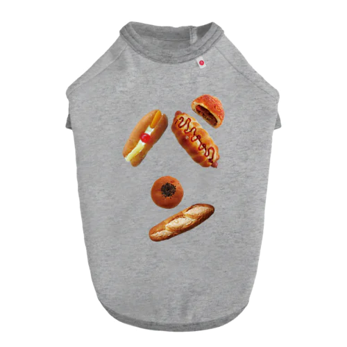 パンで”パン”🥖🥯 ドッグTシャツ