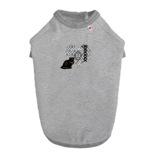 Keep Calm and Goth On♱『秘密の鍵を握る猫』♱黒ロリ ゴスロリ ゴシック 黒猫 Dog T-shirt