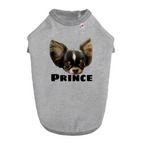 PRINCE  チワワ　ホワイト ドッグTシャツ