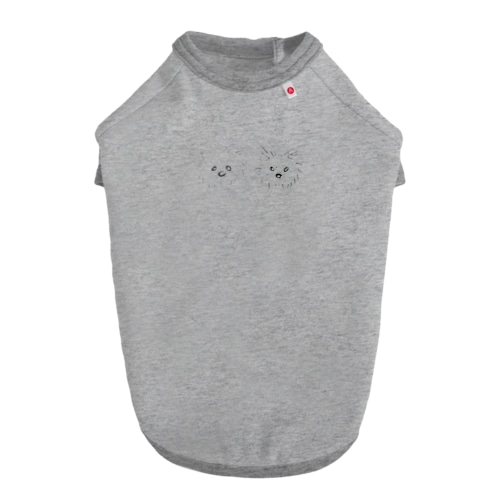 あんずとかぼす Dog T-shirt