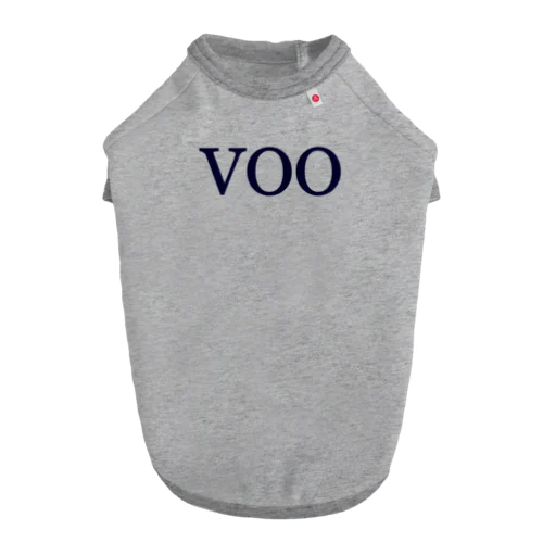 VOO for 米国株投資家 ドッグTシャツ