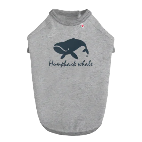 Humpback whale22 ドッグTシャツ