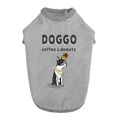 DOGGO coffee&donuts Dog T-shirt