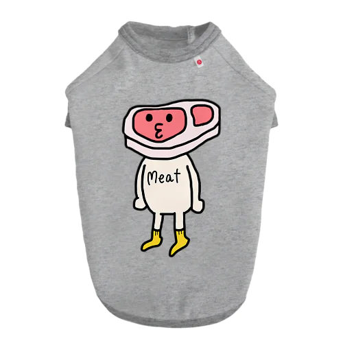 Meatくん。 ドッグTシャツ