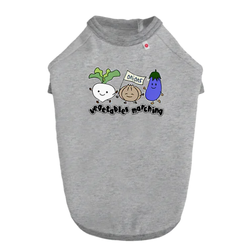 vegetables marching Dog T-shirt