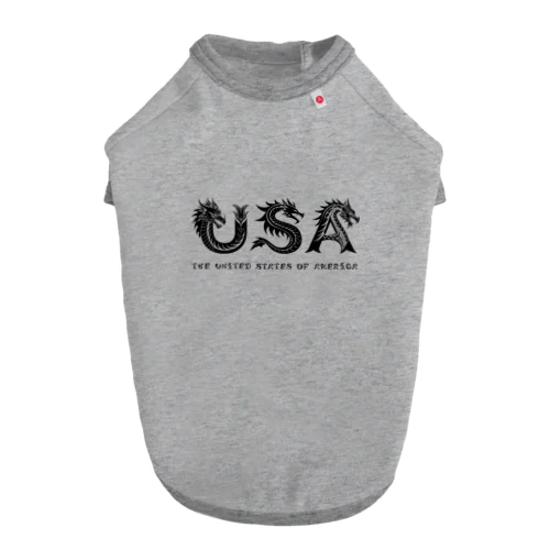 USA (The United States of America) Type1 (10) ドッグTシャツ