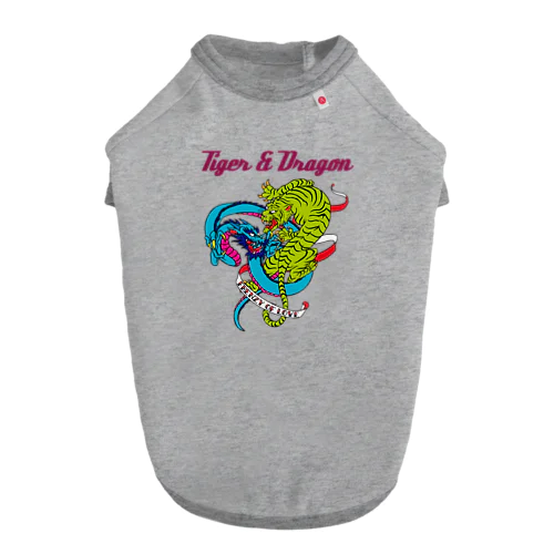 TIGER ＆ DRAGON Dog T-shirt