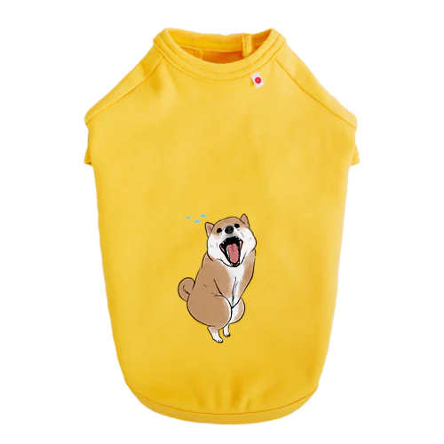 恥ずか柴 Dog T-shirt