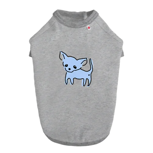 ゆるチワワ（ブルー） Dog T-shirt