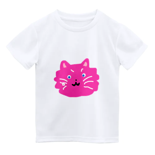 猫のマゼンタ Dry T-Shirt