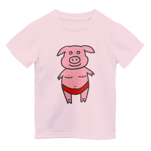 ブタ② Dry T-Shirt