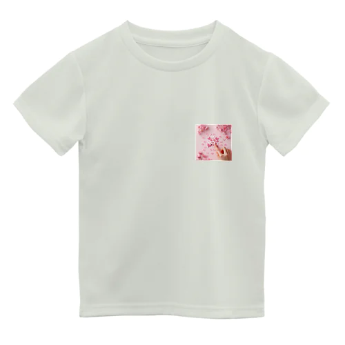 さくらの花びらで遊ぼう♪ Dry T-Shirt