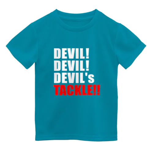 ラグビー　DEVIL'S TACKLE 鬼のタックル ドライTシャツ