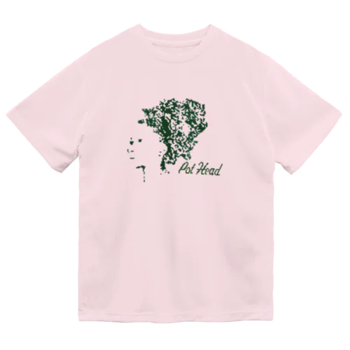 💚レトロ風プリント💚    pod head girl シリーズ Dry T-Shirt