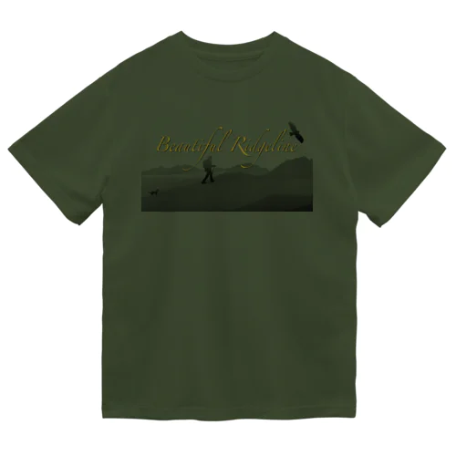 美しい稜線（前） Dry T-Shirt