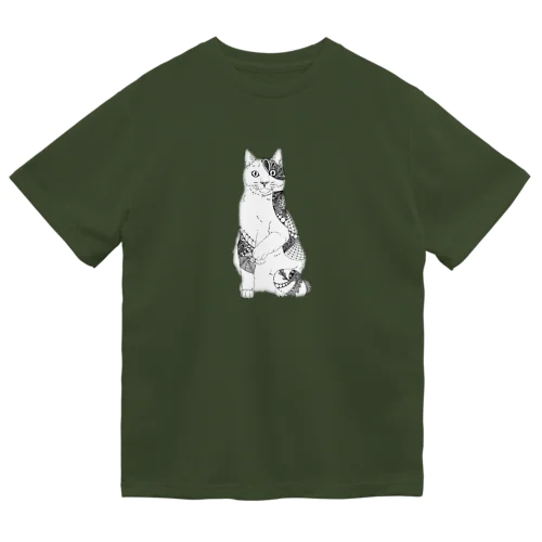 三毛猫 ドライTシャツ