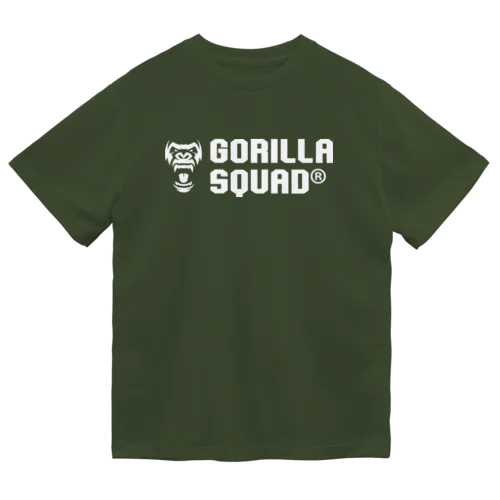 GORILLA SQUAD ロゴ白 Dry T-Shirt